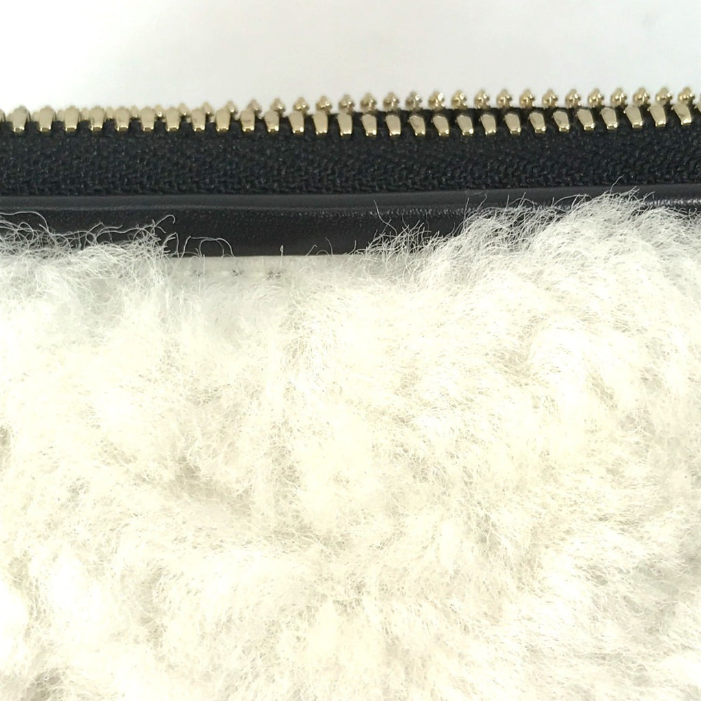 Balenciaga Black Leather Clutch