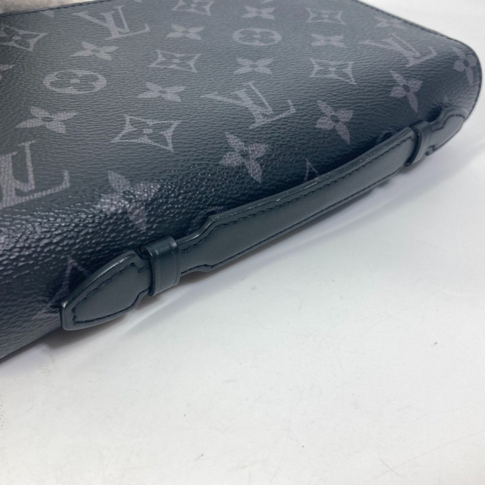 Louis Vuitton Black Monogram Eclipse Canvas Long Wallet