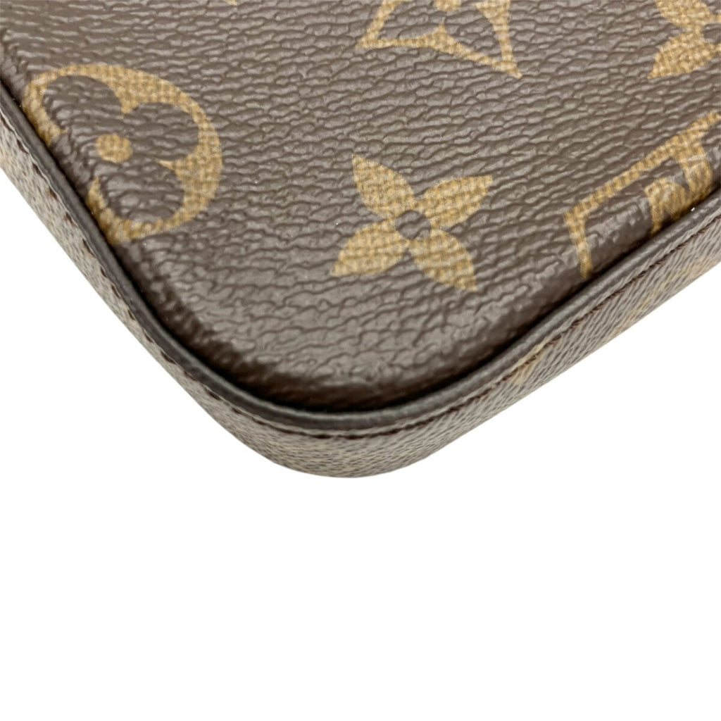Louis Vuitton Brown Monogram Pochette Shoulder Bag