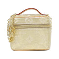 Louis Vuitton Beige Gold Cotton Shoulder Bag