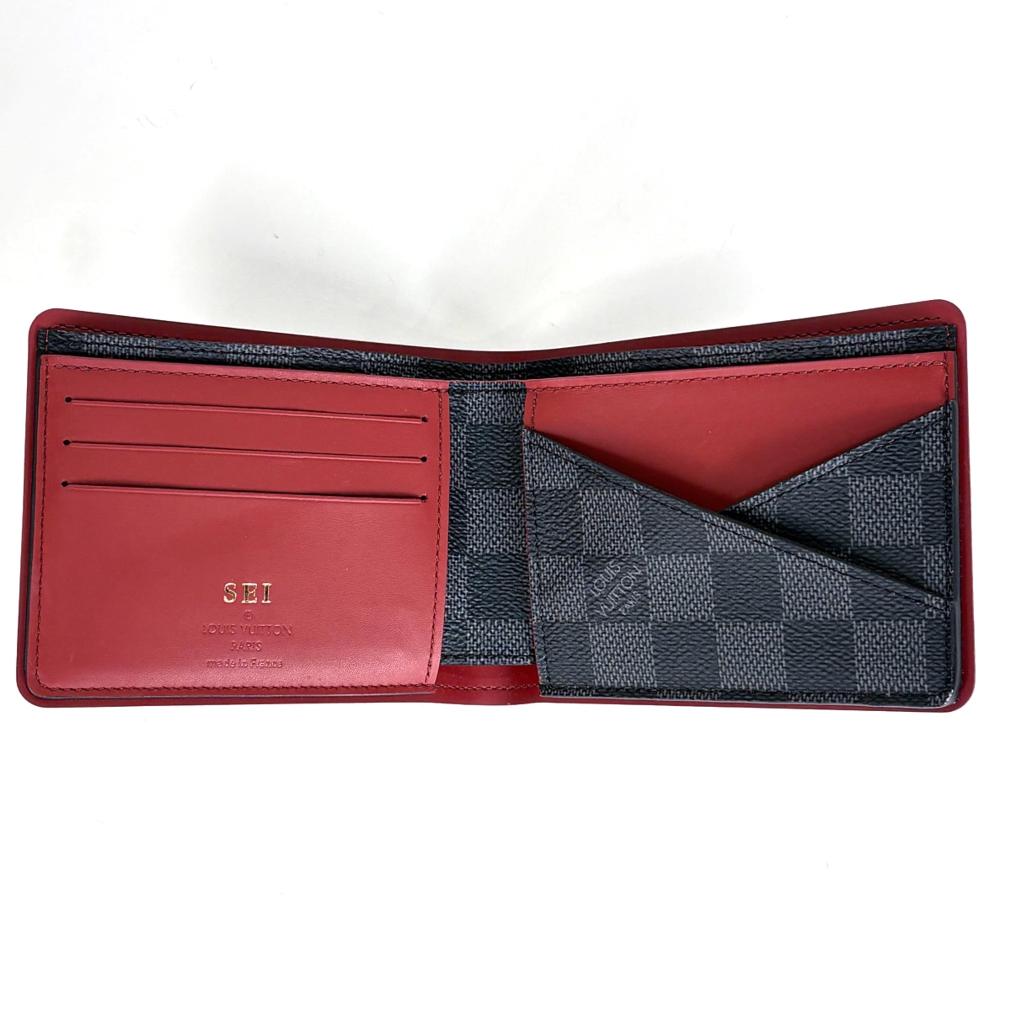 Louis Vuitton Black Damier Graphite Wallet
