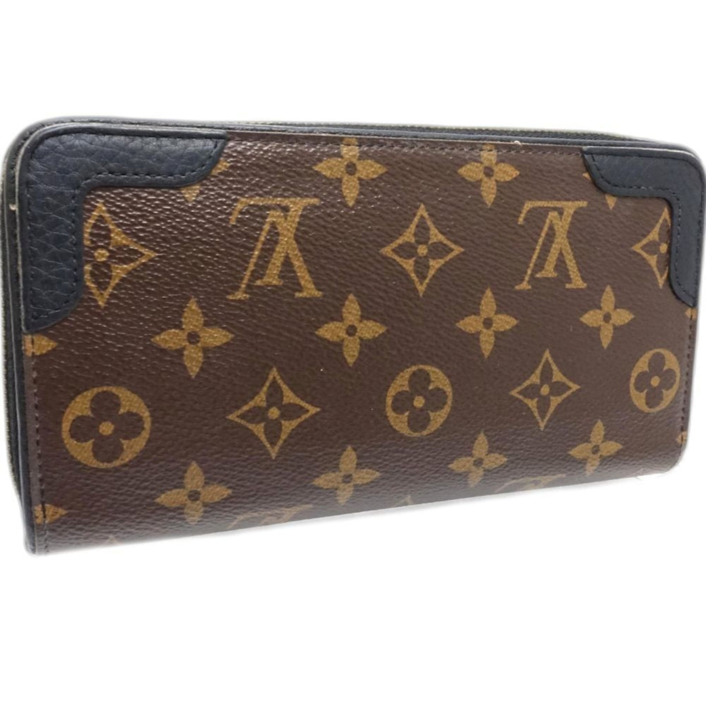 Louis Vuitton Monogram Brown Monogram Noir Monogram Leather Long Wallet