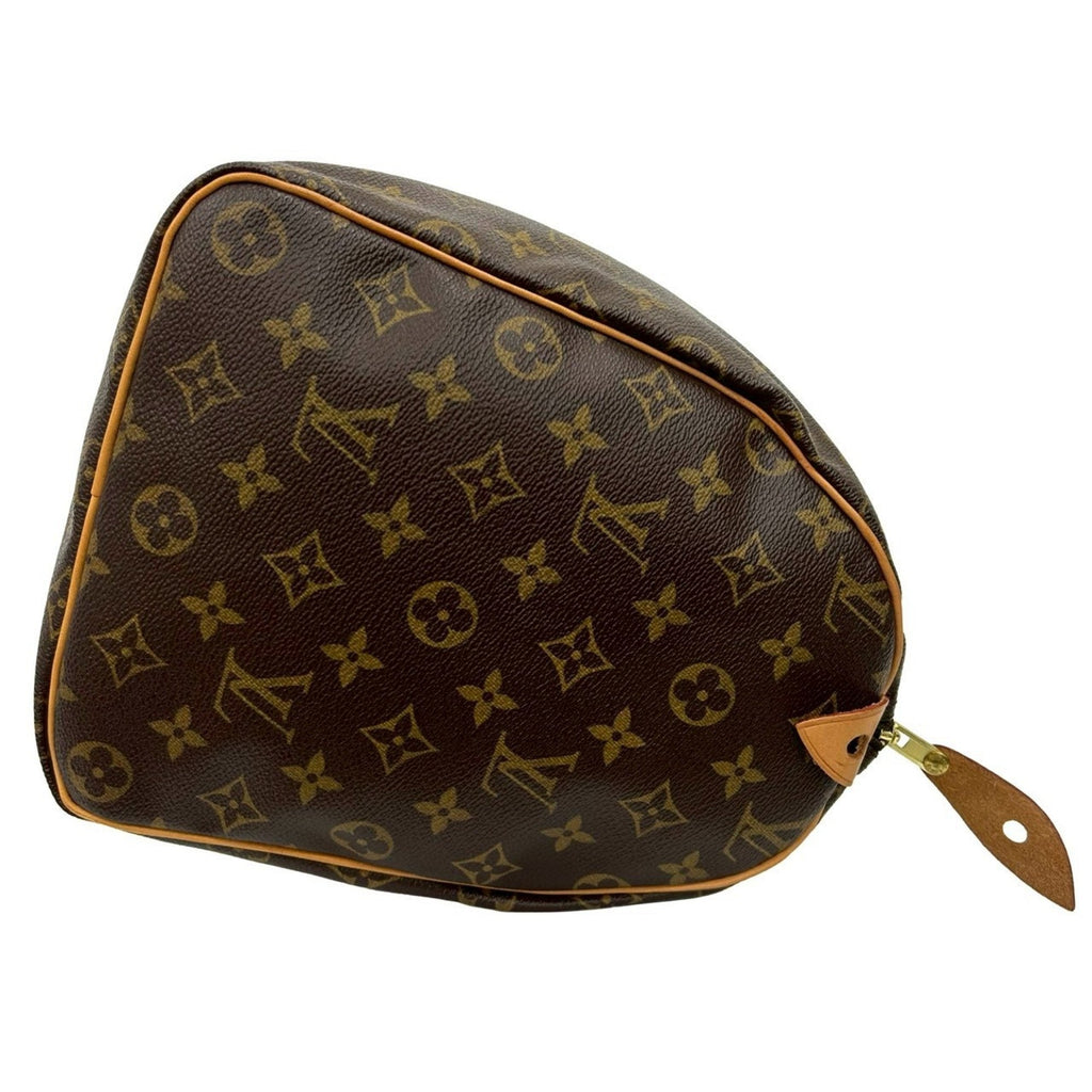 Louis Vuitton Brown Leather Pvc Boston Bag