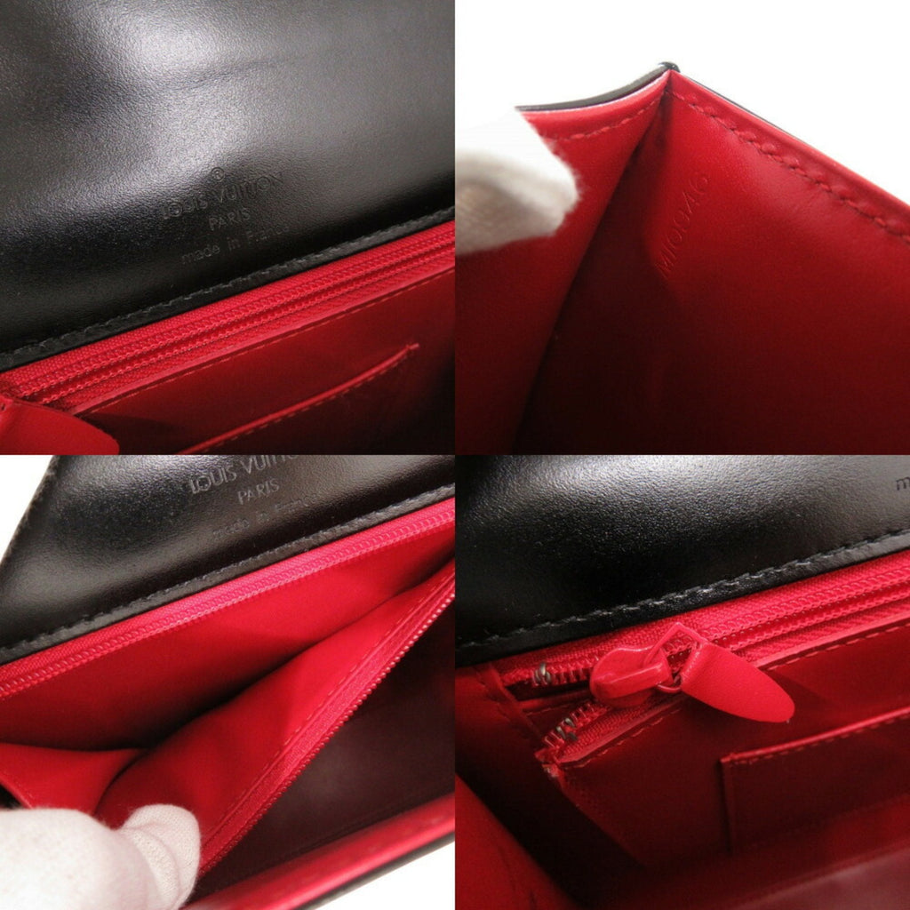 Louis Vuitton Black Leather Handbag