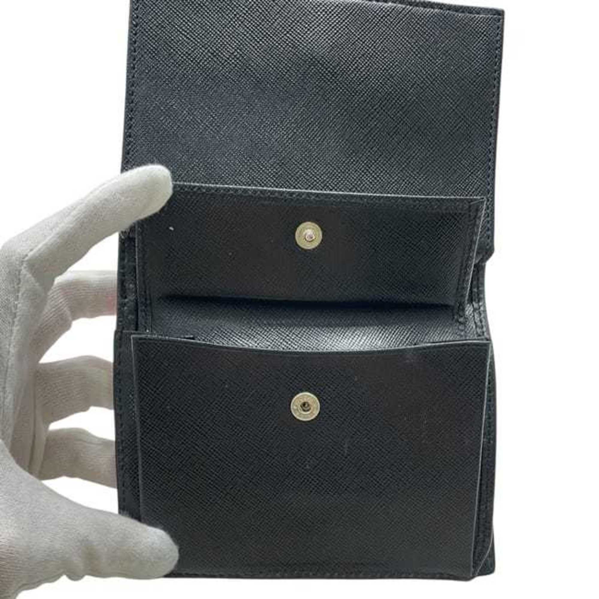 Prada Pink Nylon Saffiano Wallet (Bi-Fold)