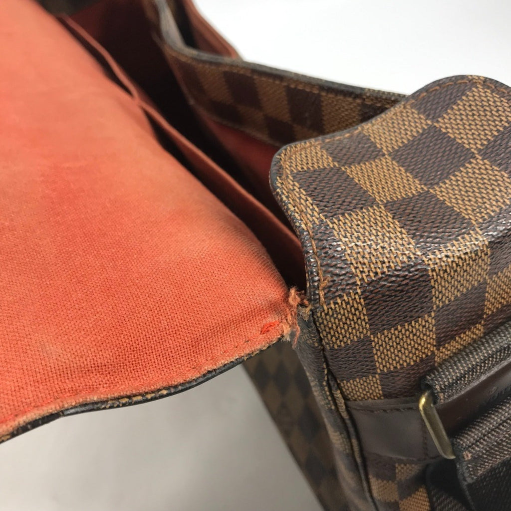 Louis Vuitton Brown Damier Canvas Ebene Galle Damier Canvas Messenger Bag Shoulder Bag