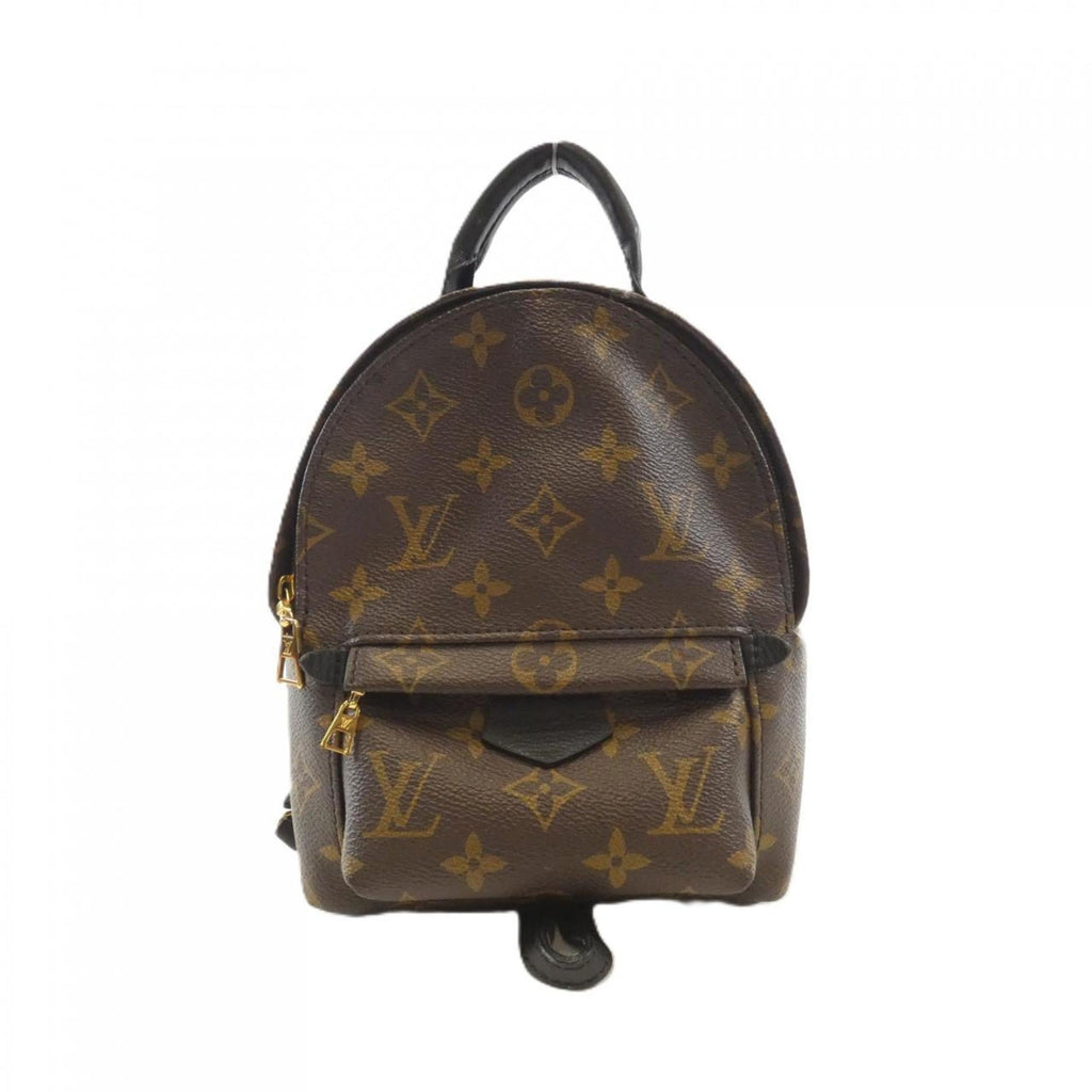 Louis Vuitton Brown Coated Canvas Backpack