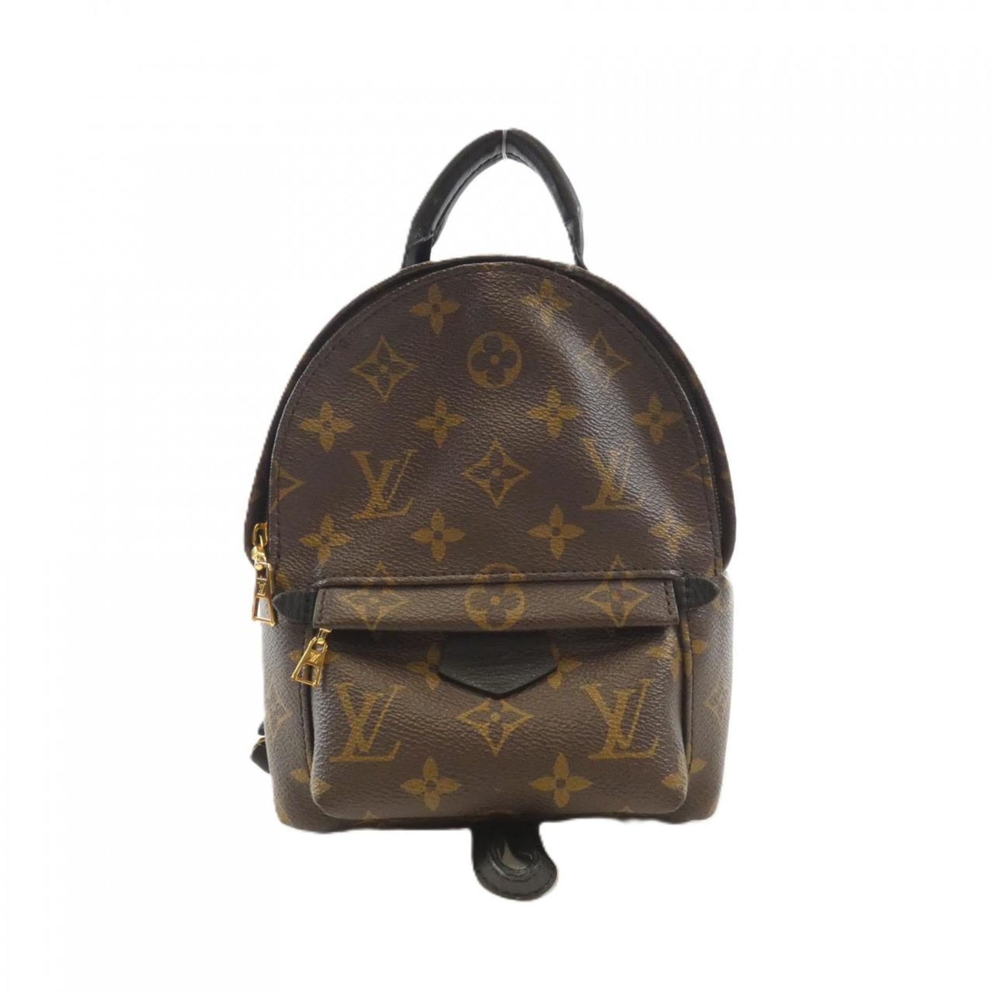 Louis Vuitton Brown Coated Canvas Backpack