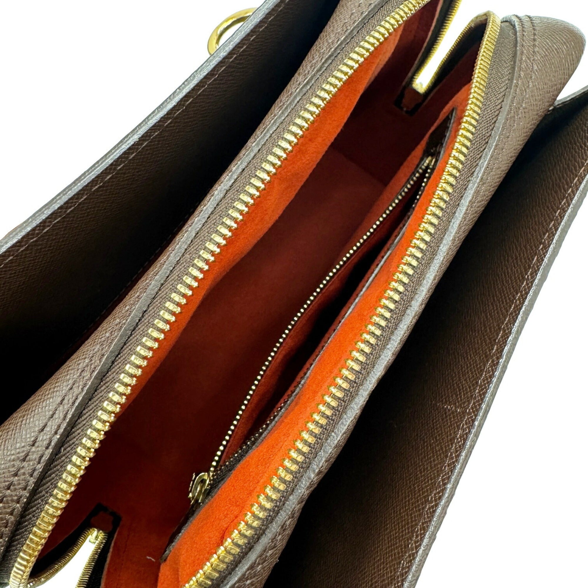 Louis Vuitton Damier Brown Damier Canvas Handbag