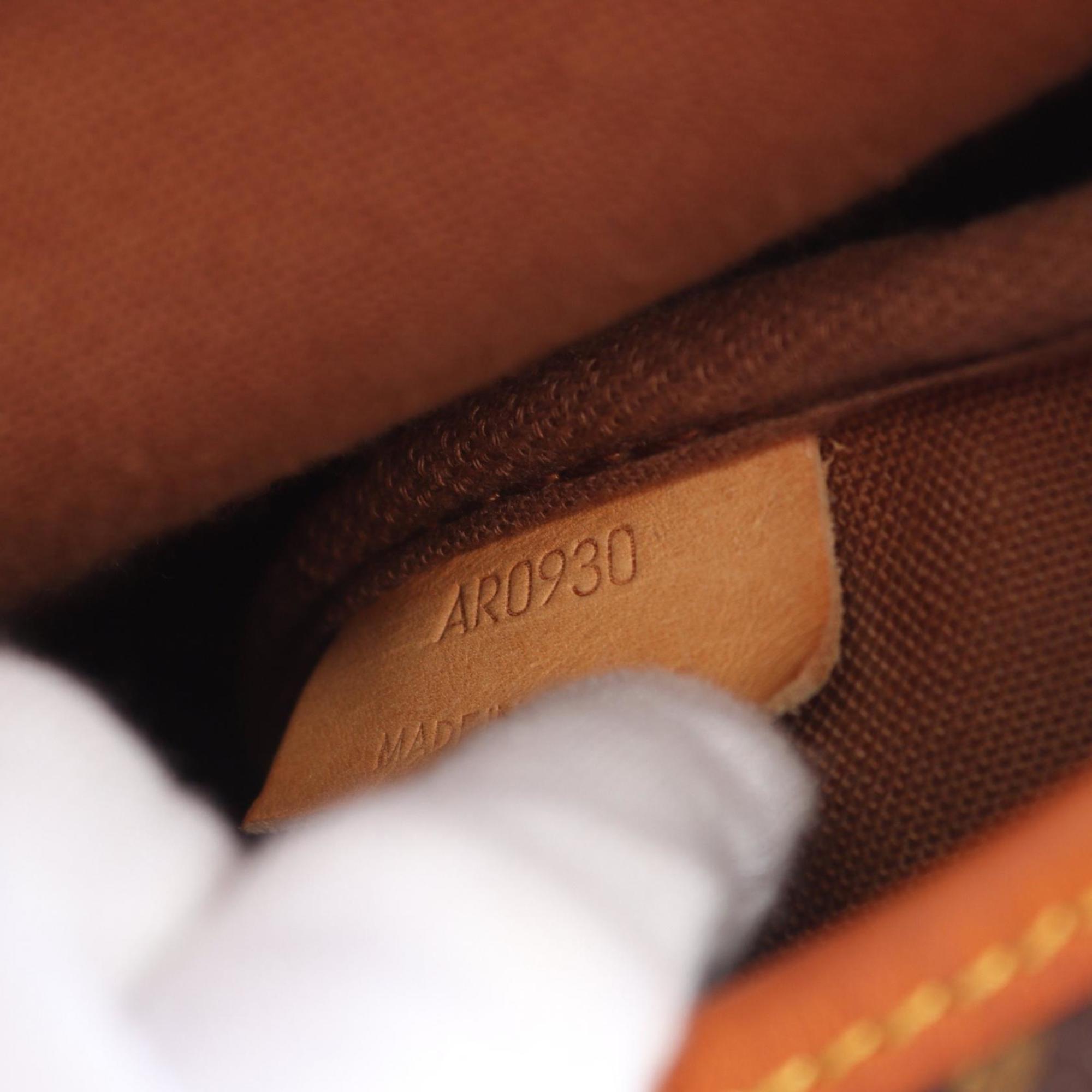 Louis Vuitton Brown Coated Canvas Pvc Leather Monogram Shoulder Bag