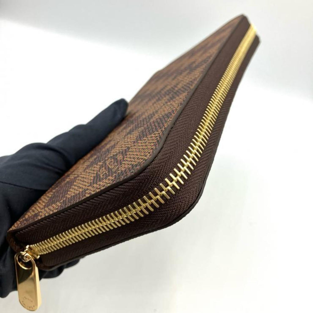 Louis Vuitton Brown Damier Canvas Damier Canvas Long Wallet
