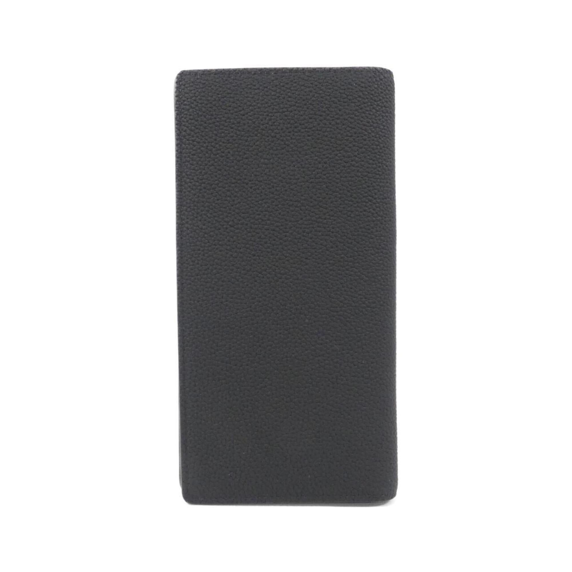 Louis Vuitton Black Leather Long Wallet