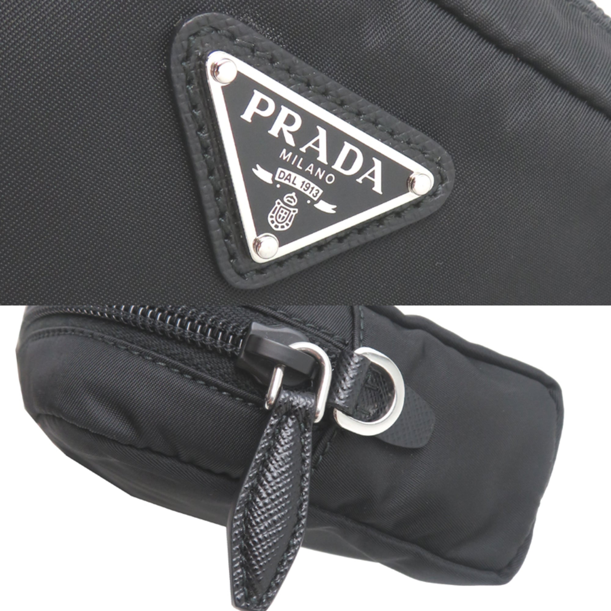 Prada Black Nylon Pouch
