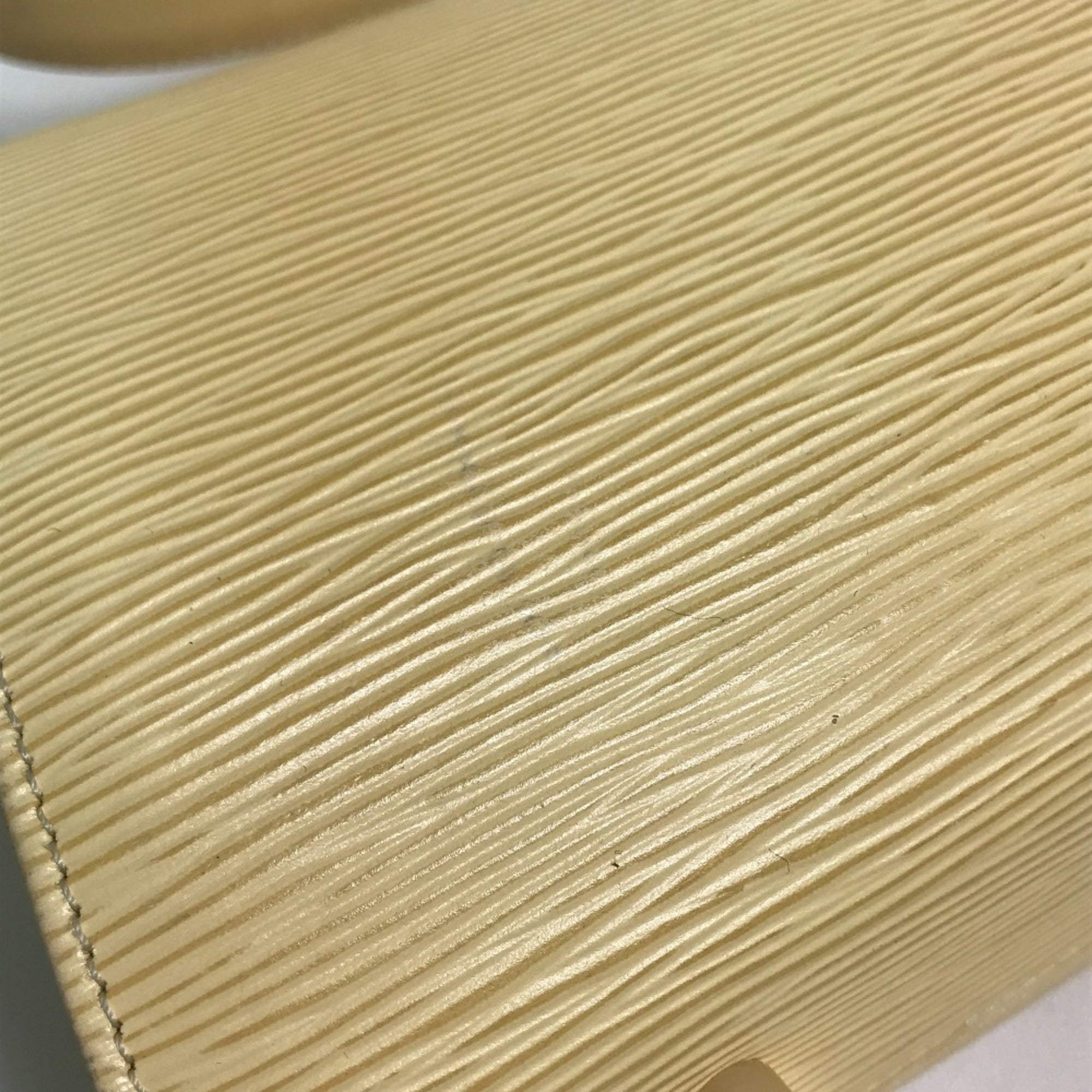 Louis Vuitton Vanilla Yellow Epi Leather Shoulder Bag