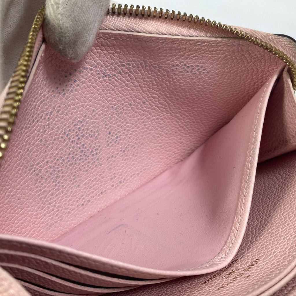 Louis Vuitton Monogram Empreinte Pink Monogram Empreinte Long Wallet