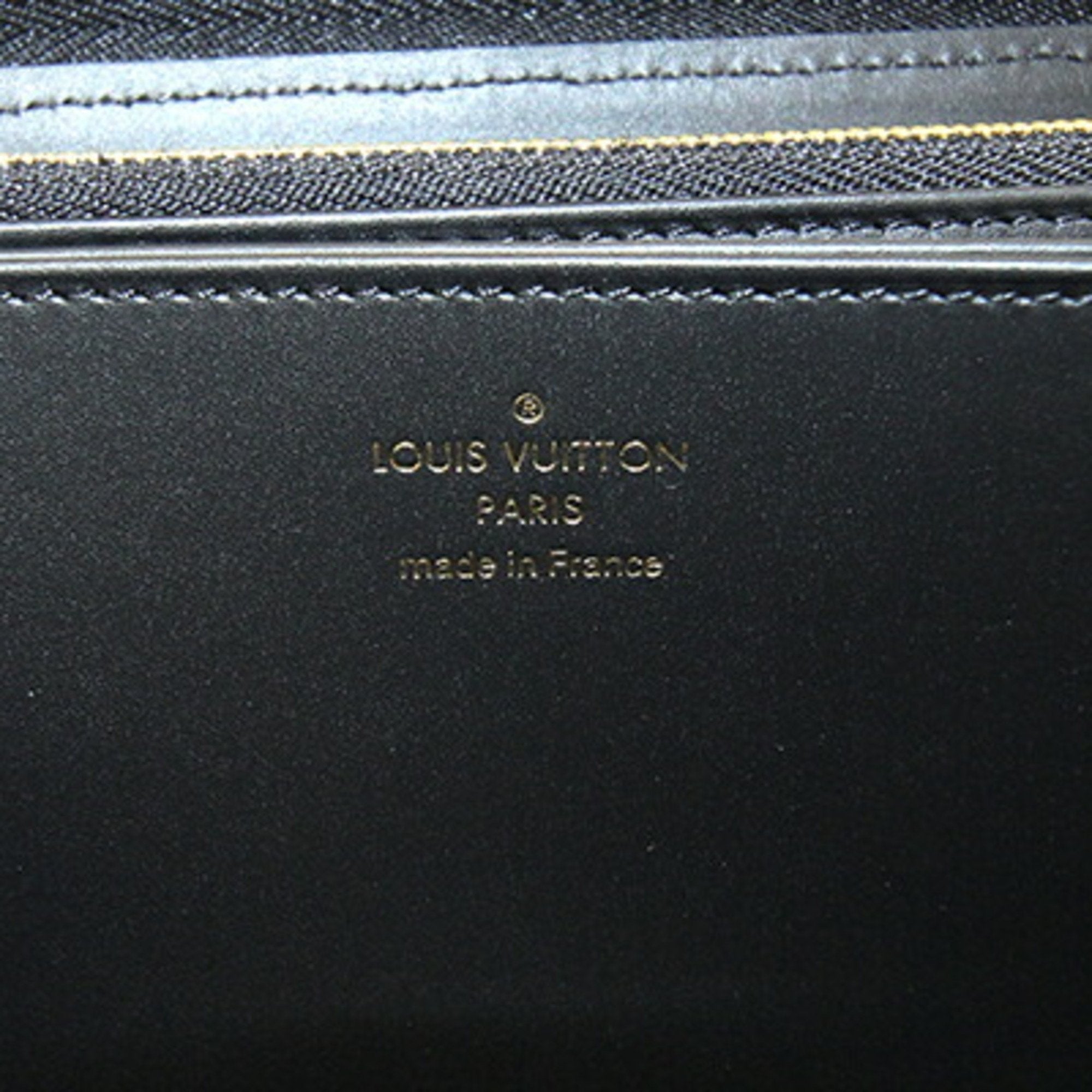 Louis Vuitton Gris Jacquard Chain/Shoulder Wallet