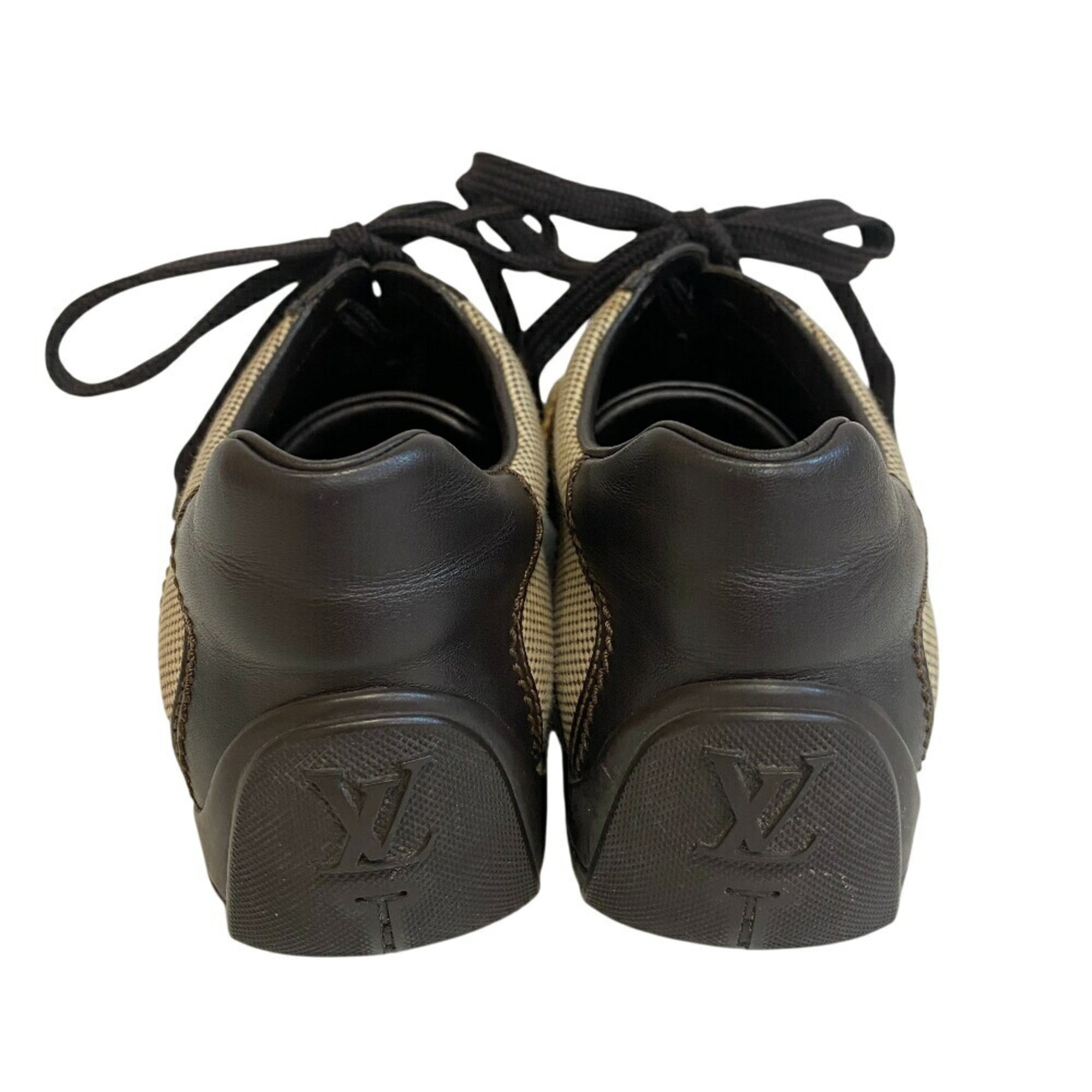 Louis Vuitton Beige Brown Sneakers