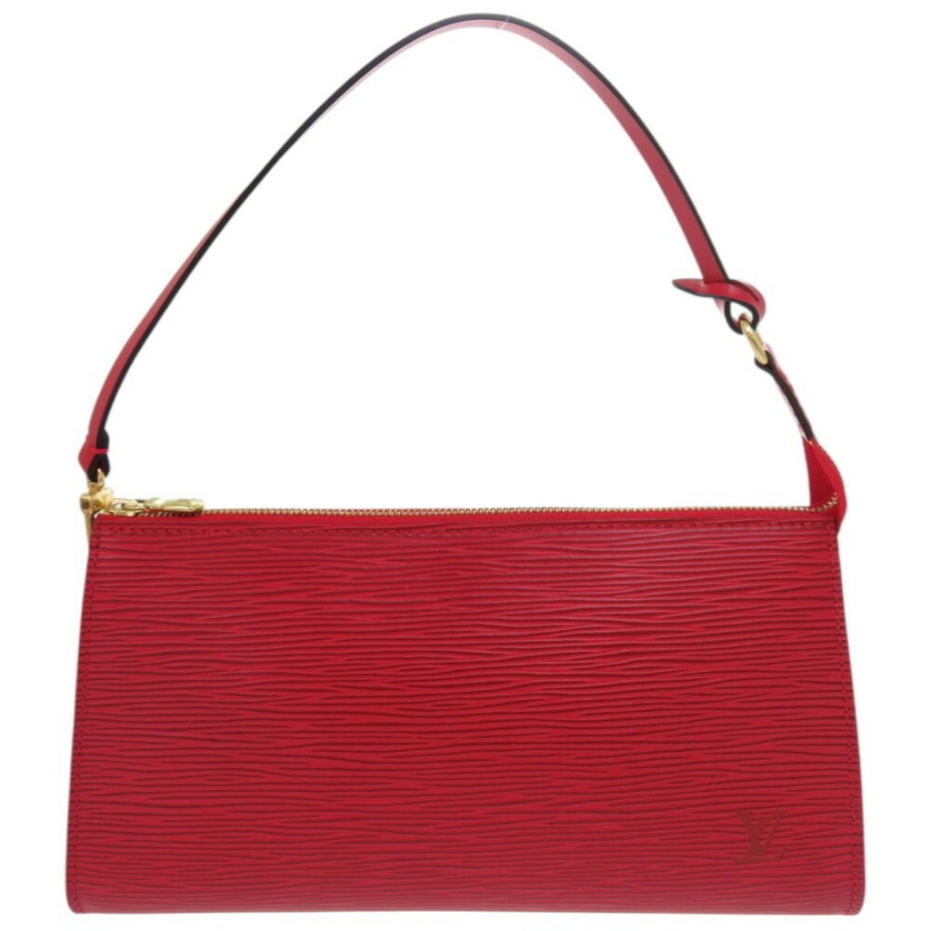 Louis Vuitton Epi Castilian Red Epi Leather Pochette Pouch