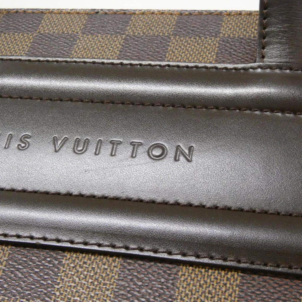 Louis Vuitton Ebene Coated Canvas Handbag