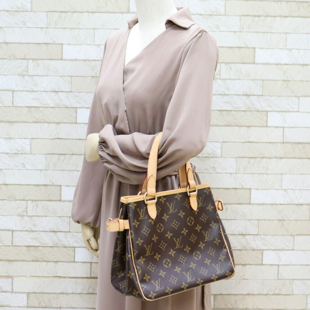 Louis Vuitton Handbag Monogram Batignolles M51156 Br Women's Canvas