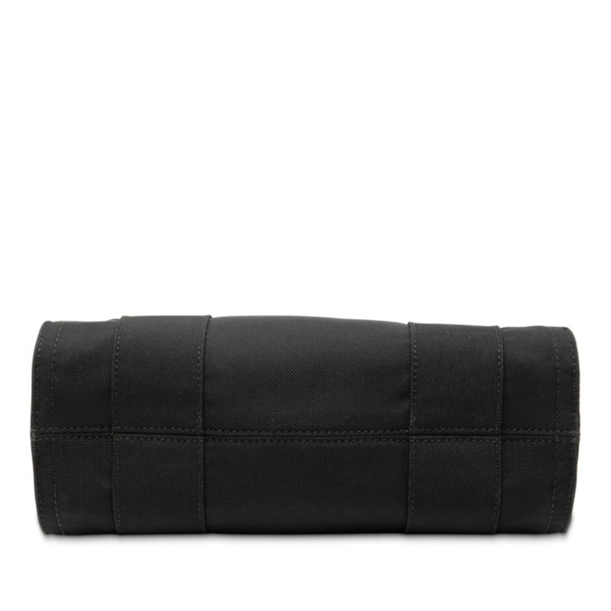 Balenciaga Black Canvas Handbag Shoulder