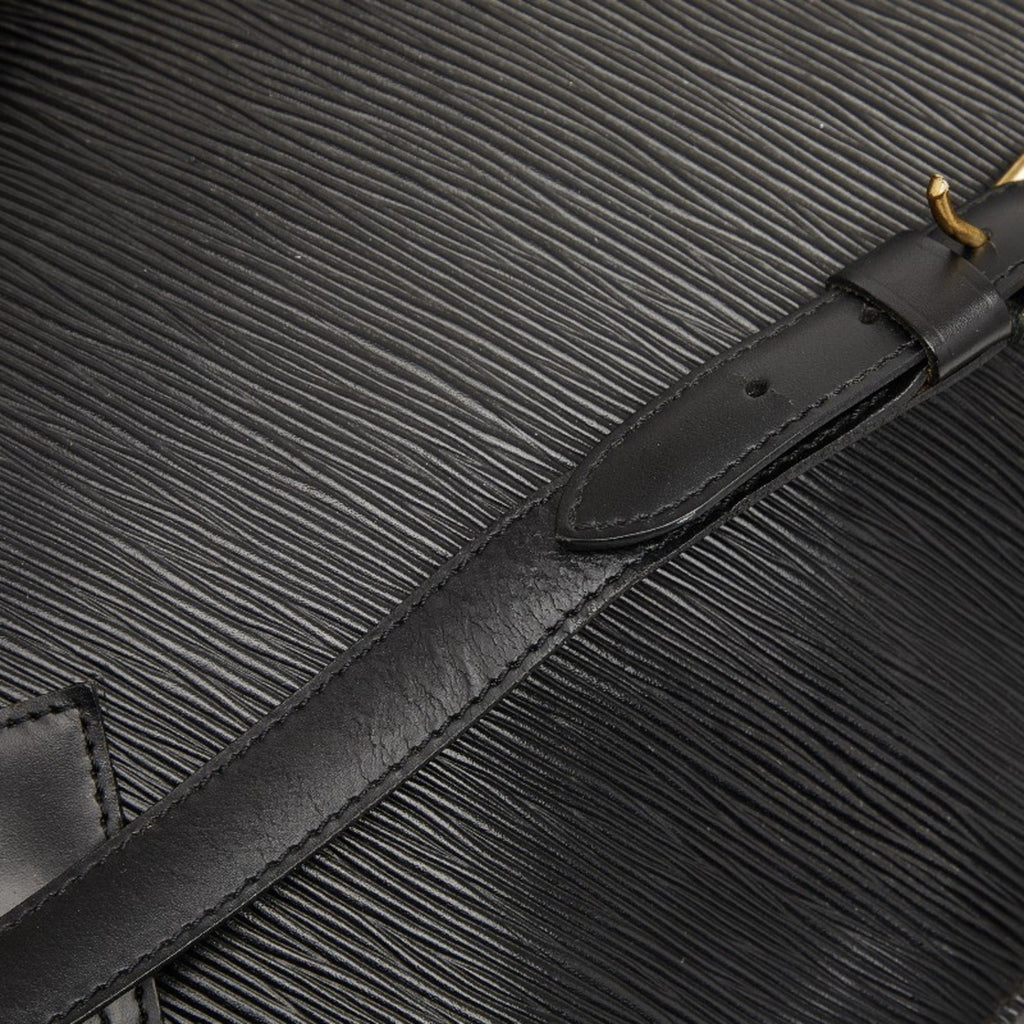 Louis Vuitton Black Noir Leather Backpack
