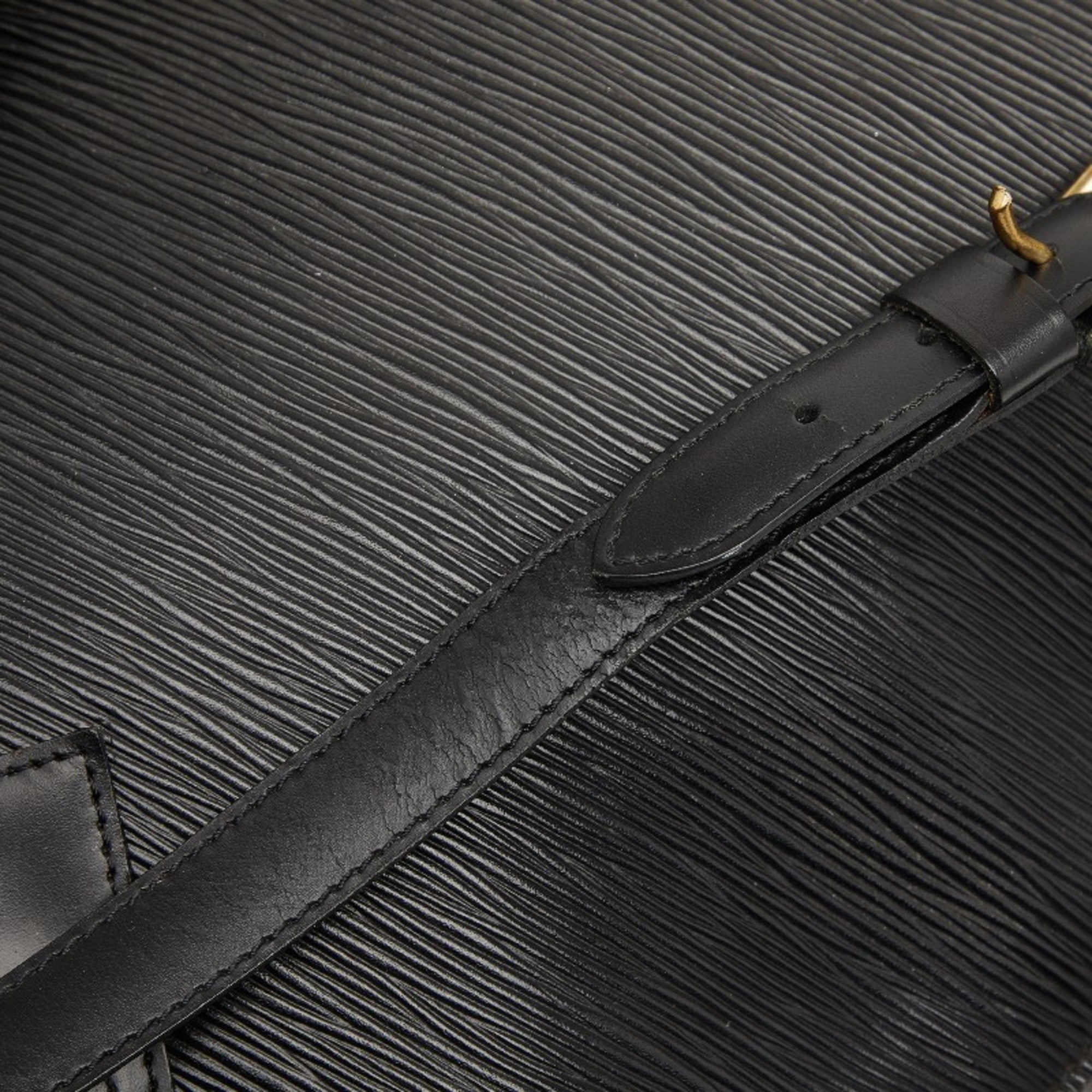 Louis Vuitton Black Noir Leather Backpack