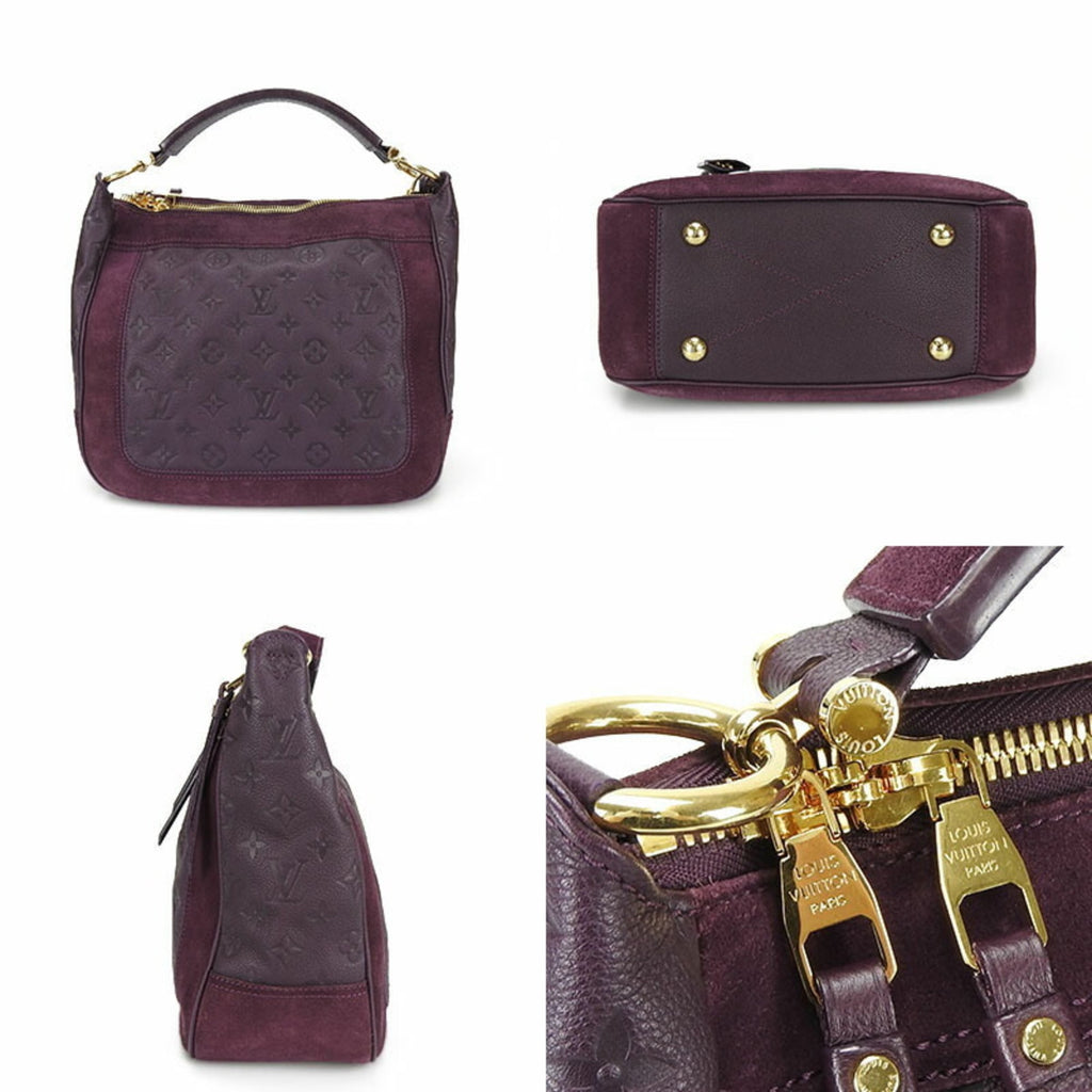Louis Vuitton Monogram Empreinte Purple Monogram Empreinte Handbag Shoulder Bag