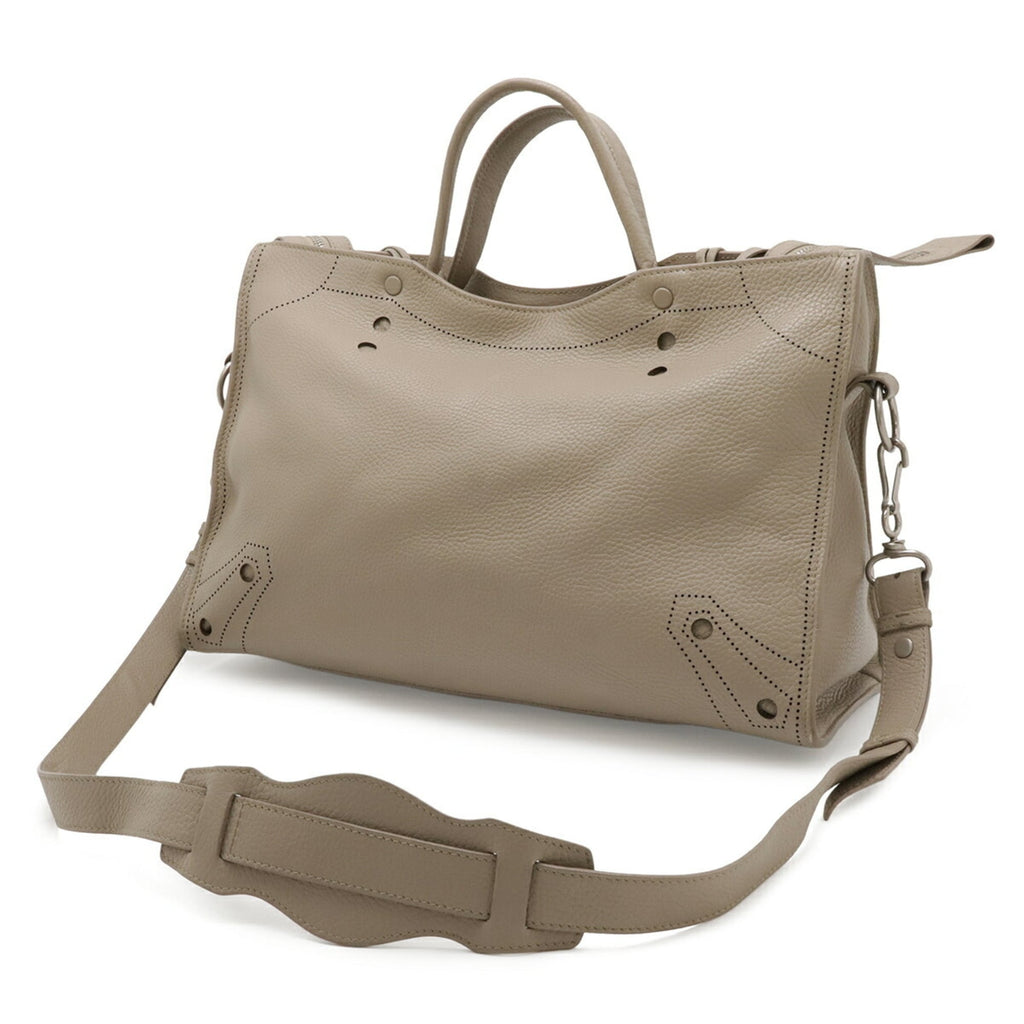 Balenciaga Grayish Leather Handbag Shoulder