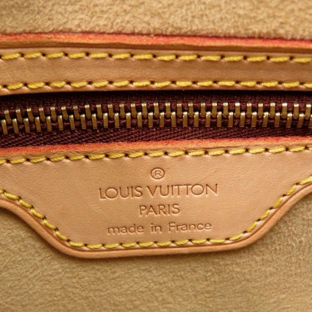 Louis Vuitton Brown Monogram Canvas Pvc Coated Canvas Leather Shoulder Bag
