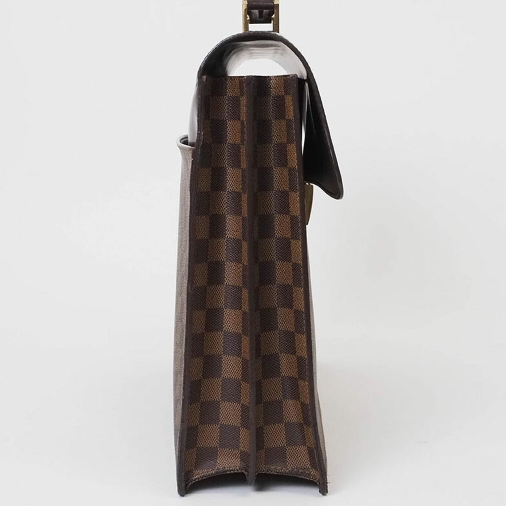 Louis Vuitton Damier Damier Canvas Ebene Handbag
