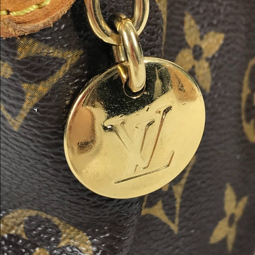 Louis Vuitton Brown Monogram Canvas Shoulder Bag Tote Bag