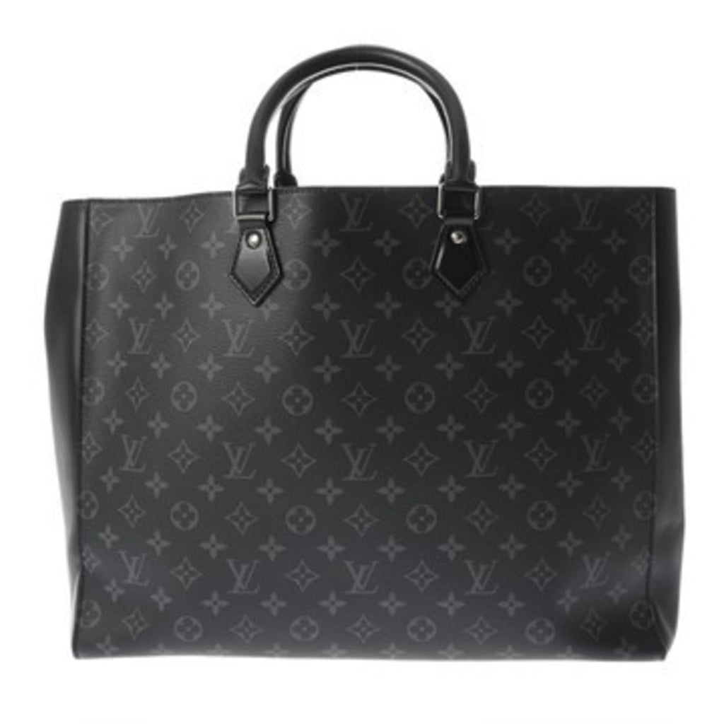 Louis Vuitton Black Gray Monogram Eclipse Monogram Eclipse Tote Bag