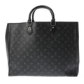 Louis Vuitton Black Gray Monogram Eclipse Monogram Eclipse Tote Bag