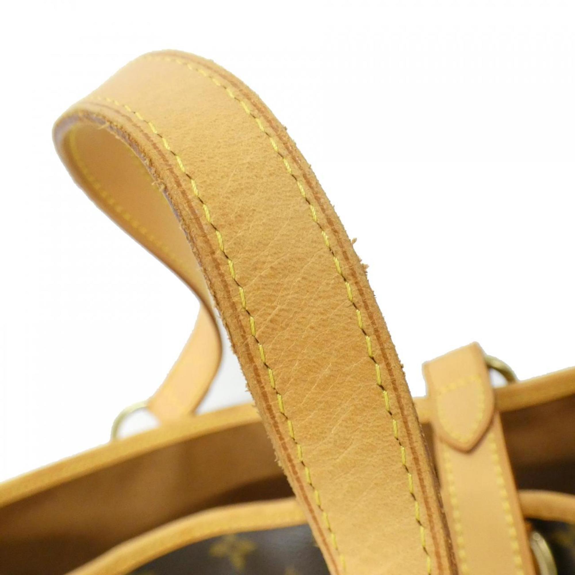 Louis Vuitton Marron Monogram Coated Canvas Handbag