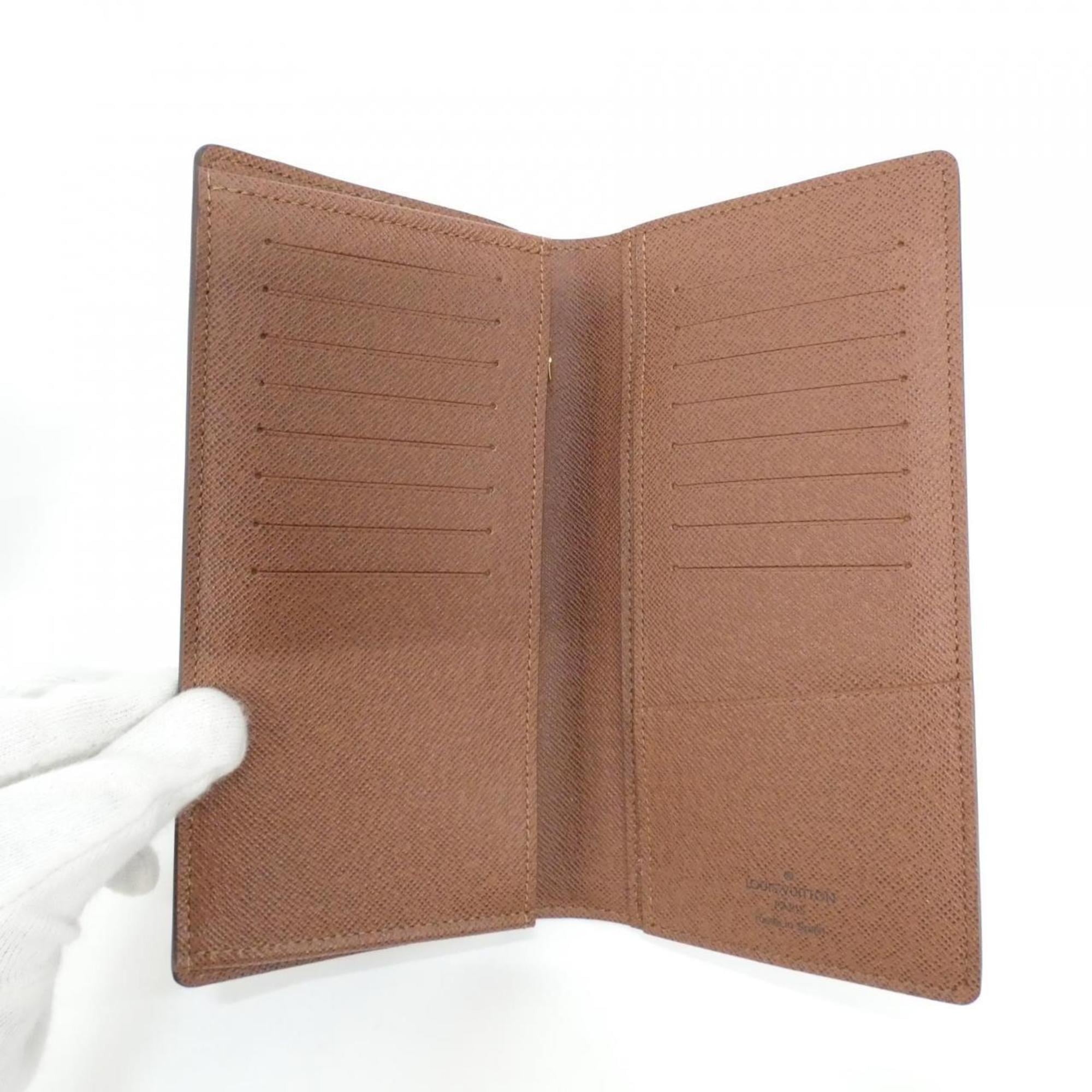 Louis Vuitton Brown Coated Canvas Long Wallet