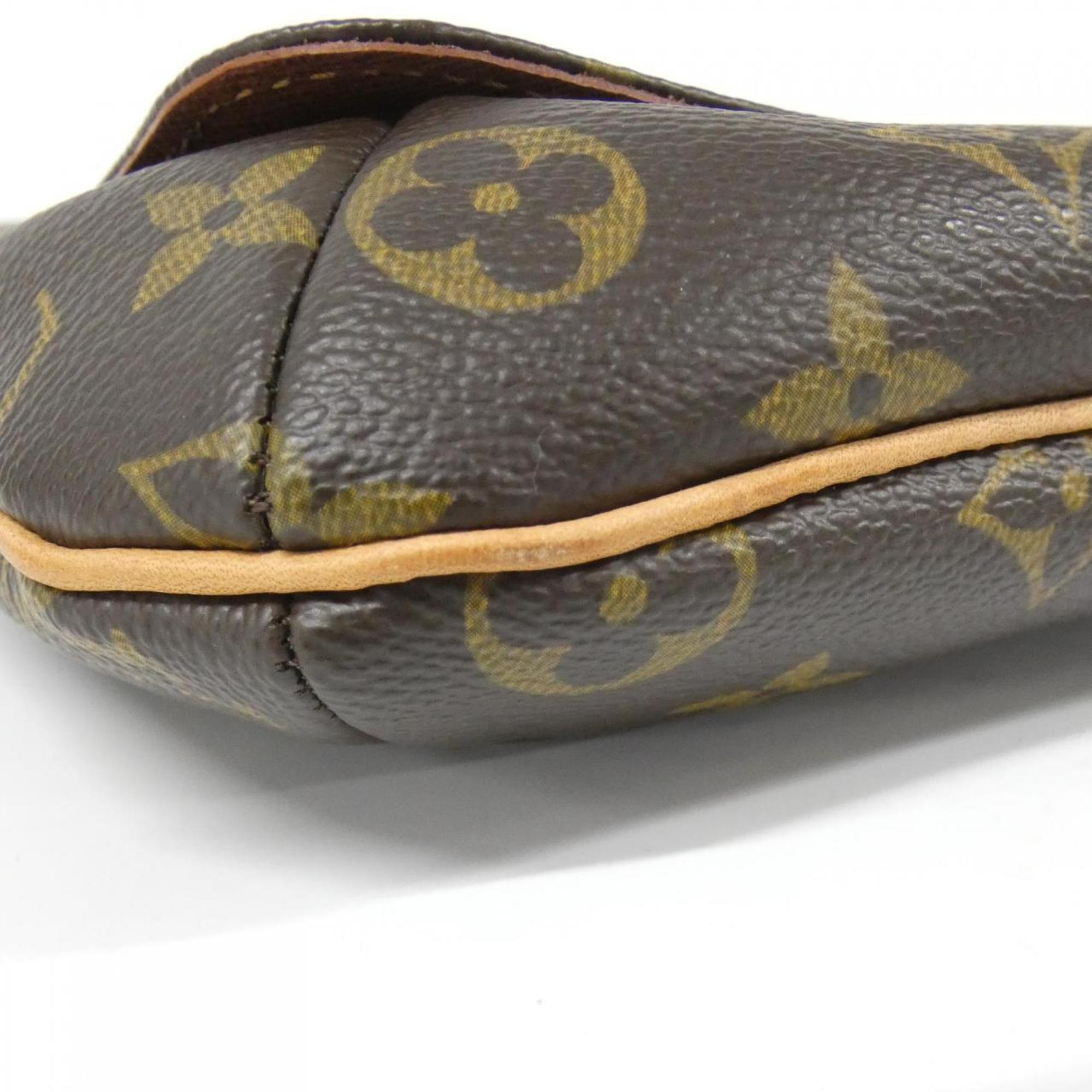 Louis Vuitton Marron Coated Canvas Shoulder Bag