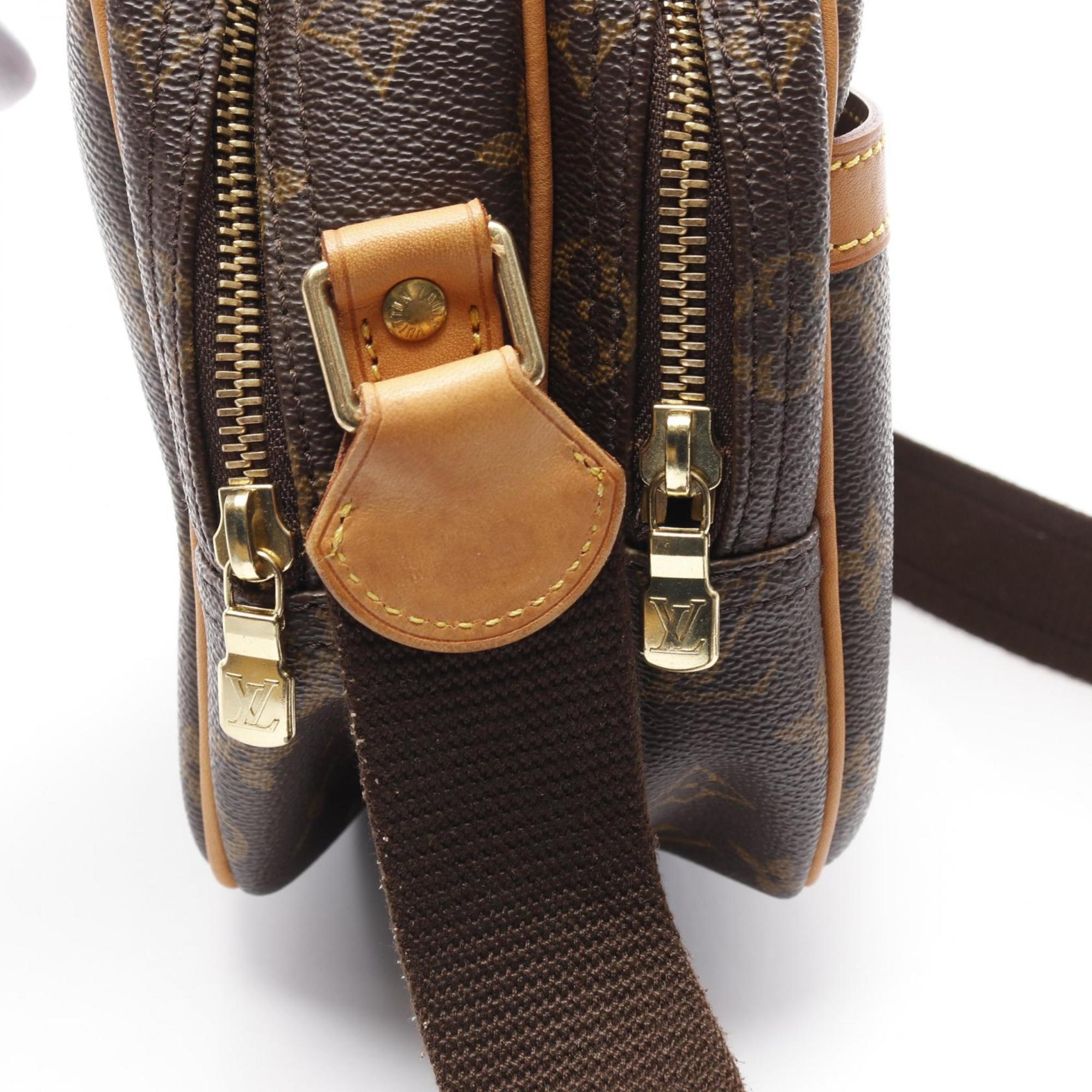 Louis Vuitton Brown Monogram Coated Canvas Shoulder Bag