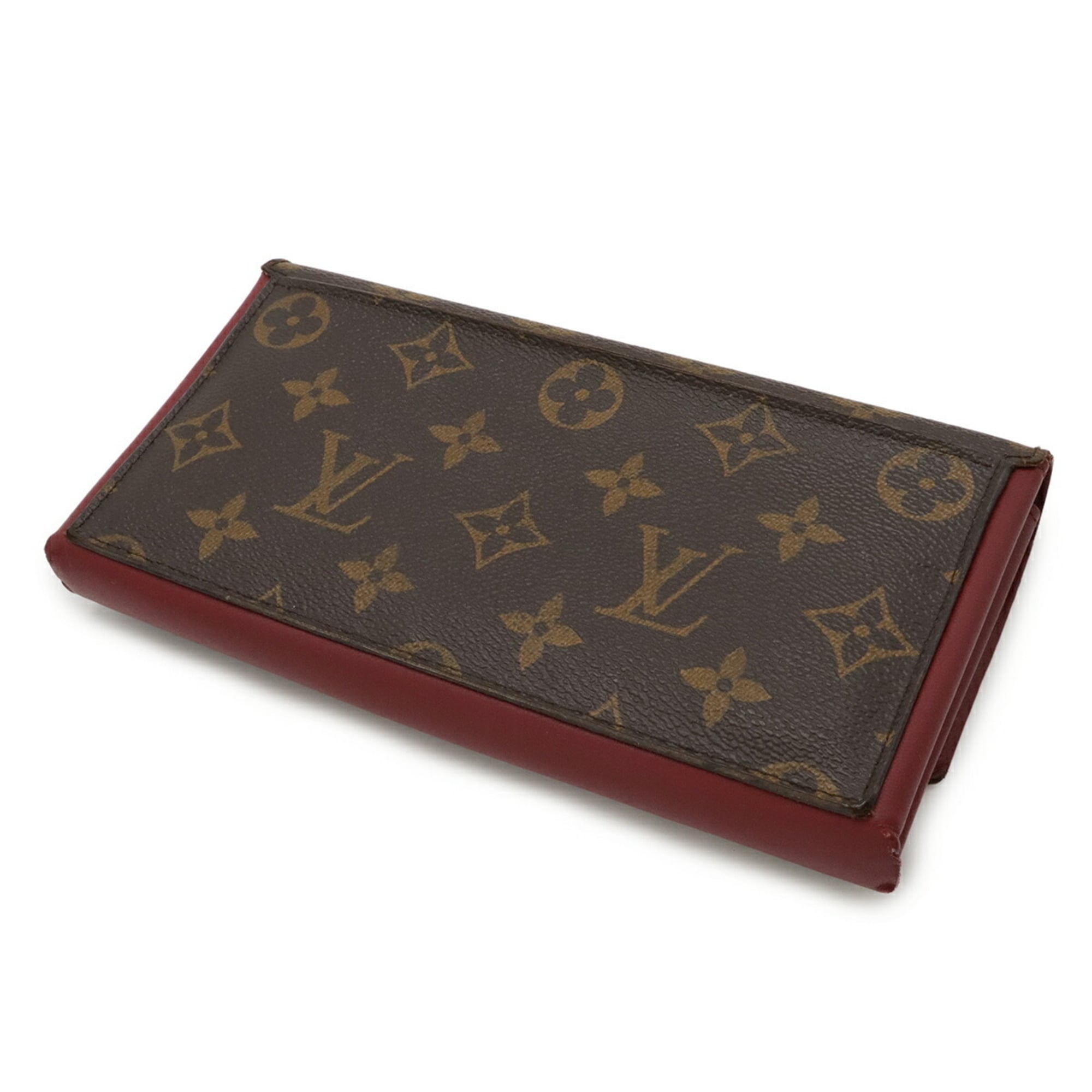 Louis Vuitton Monogram Fuchsia Monogram Long Wallet