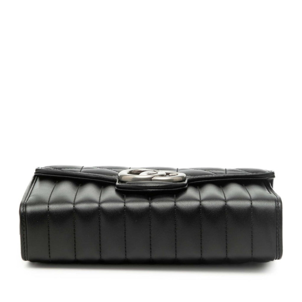 Gucci Black Leather Shoulder Bag (Pre-Owned)