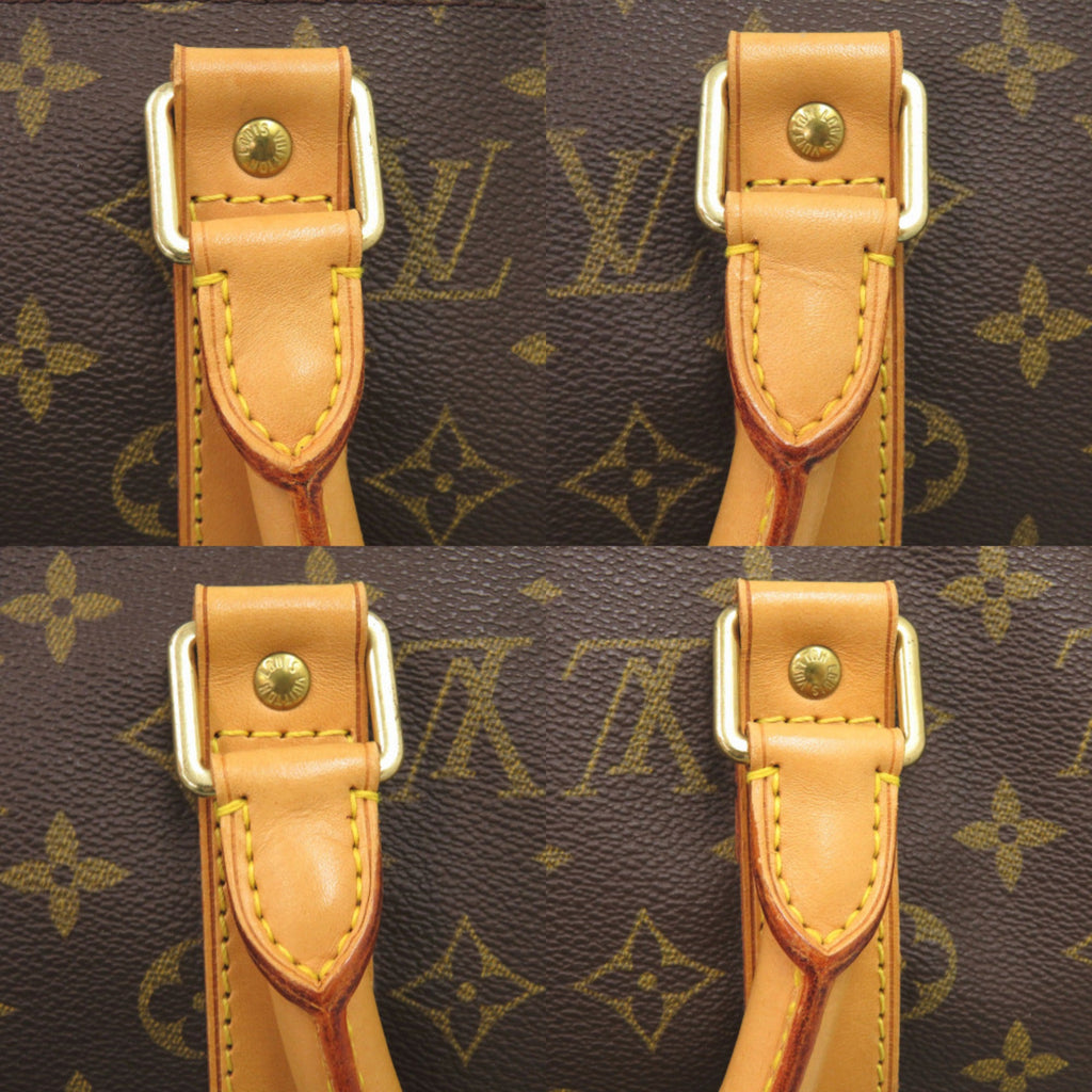 Louis Vuitton Brown Monogram Monogram Boston Bag