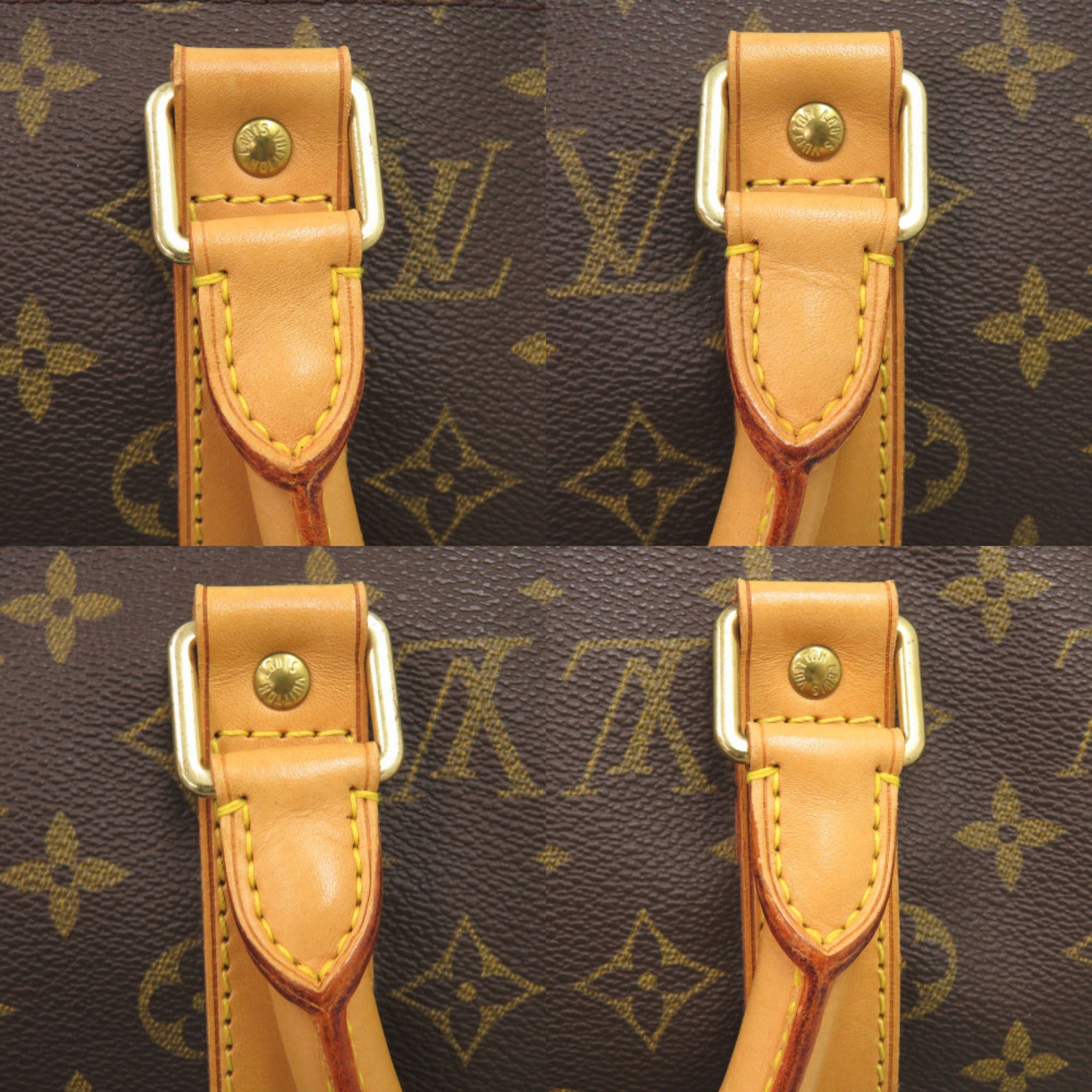 Louis Vuitton Brown Monogram Monogram Boston Bag