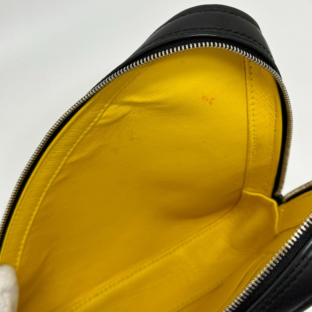 Balenciaga Black Leather Pouch
