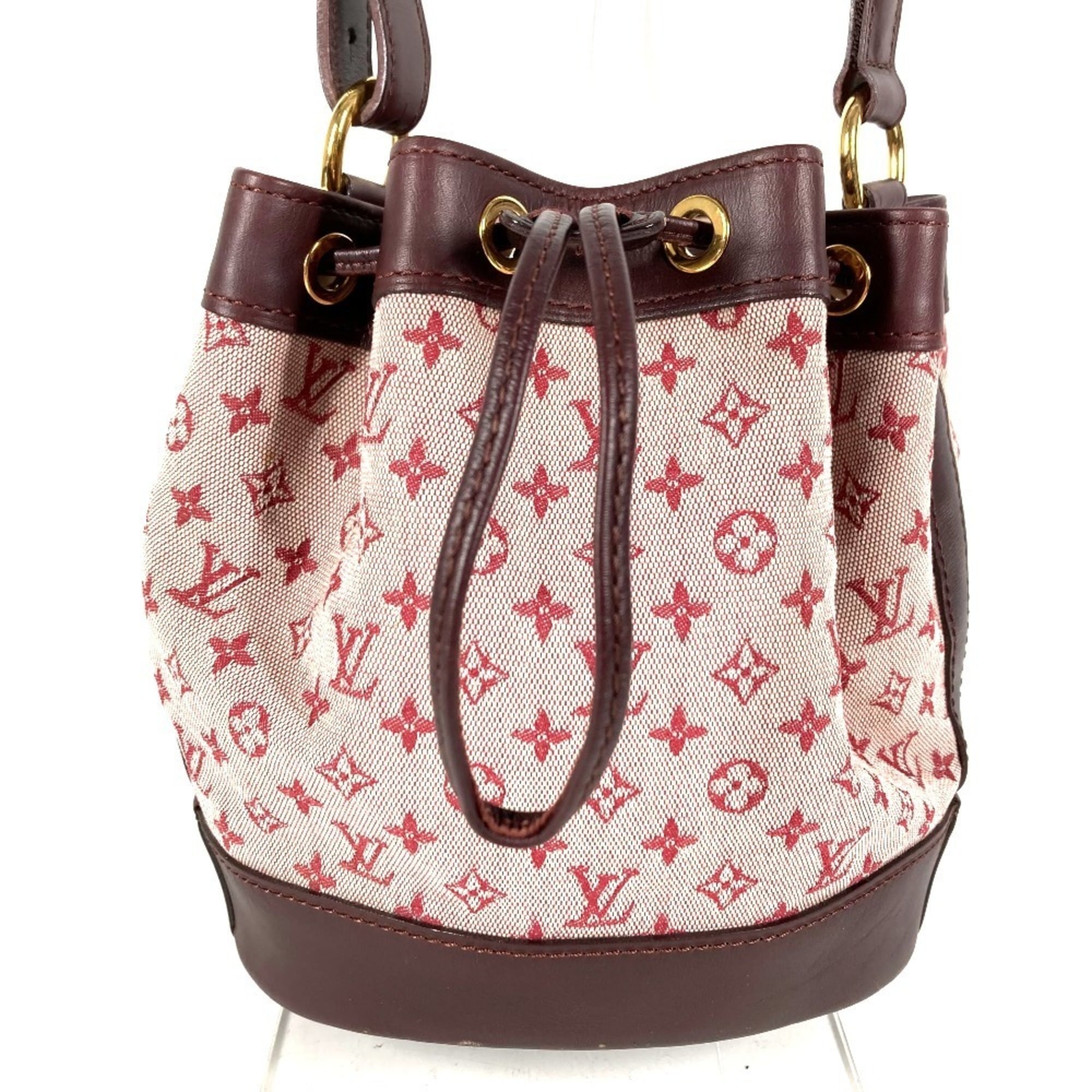 Louis Vuitton Cerise Red Color Monogram Mini Handbag Shoulder Bag
