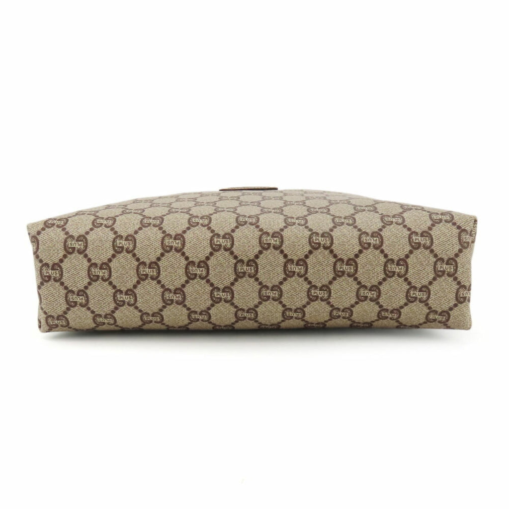 Gucci Beige Gg Plus Clutch Bag Pouch (Pre-Owned)