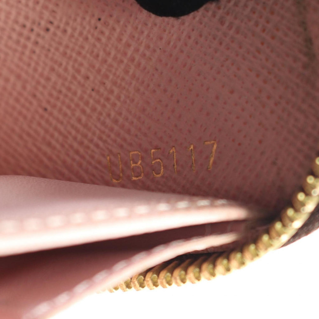 Louis Vuitton Brown Monogram Pink Rose Ballerine Monogram Long Wallet