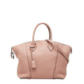 Louis Vuitton Magnolia Pink Leather Handbag Shoulder Bag