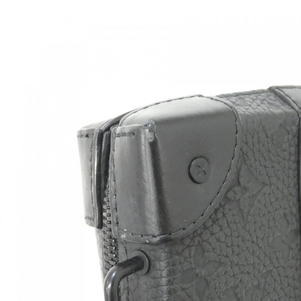 Louis Vuitton Taurillon Black Leather Shoulder Bag