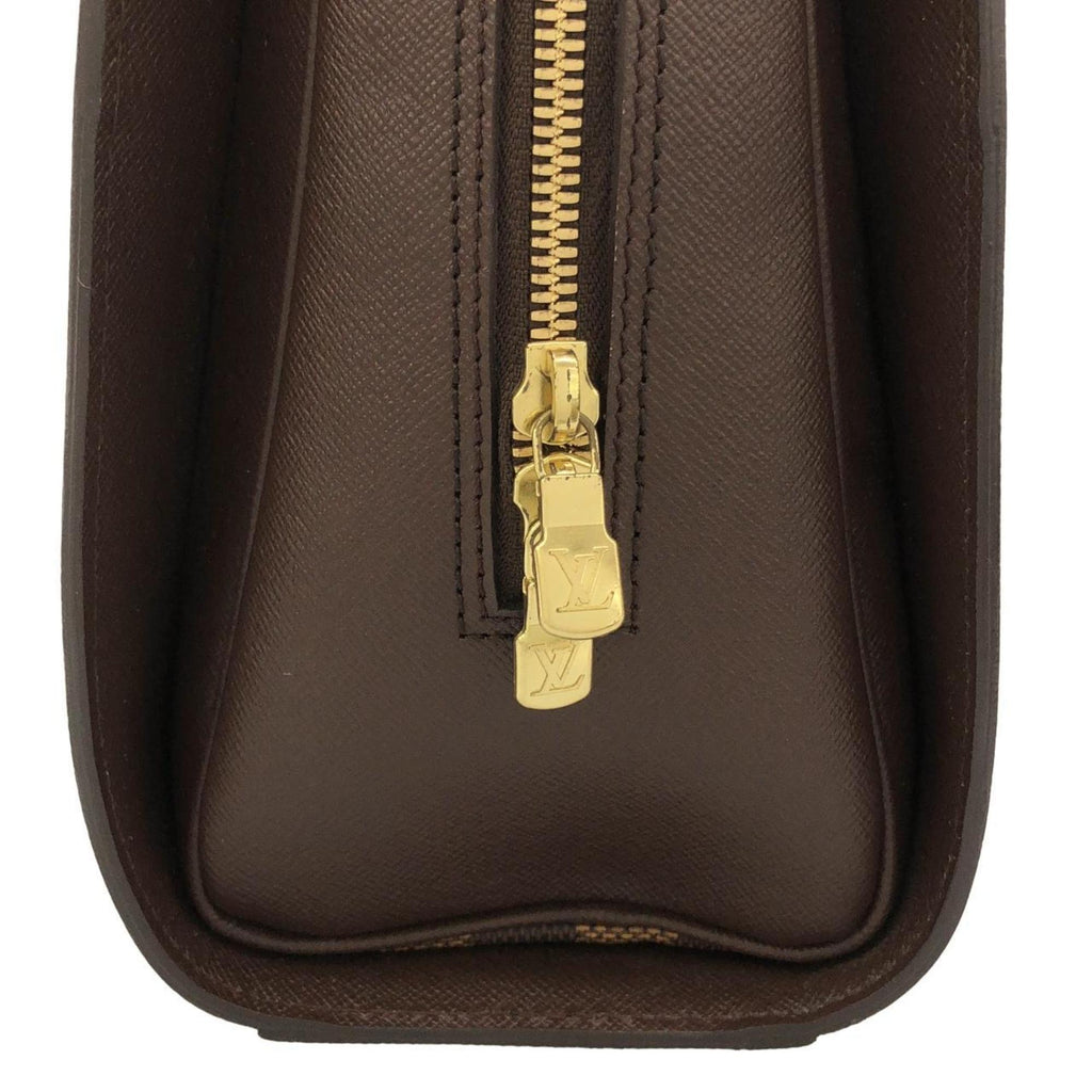 Louis Vuitton Ebene Coated Canvas Handbag