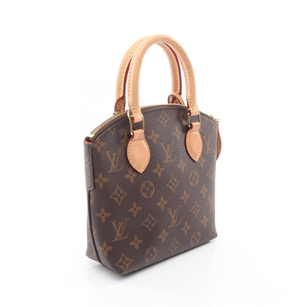 Louis Vuitton Brown Monogram Coated Canvas Leather Handbag